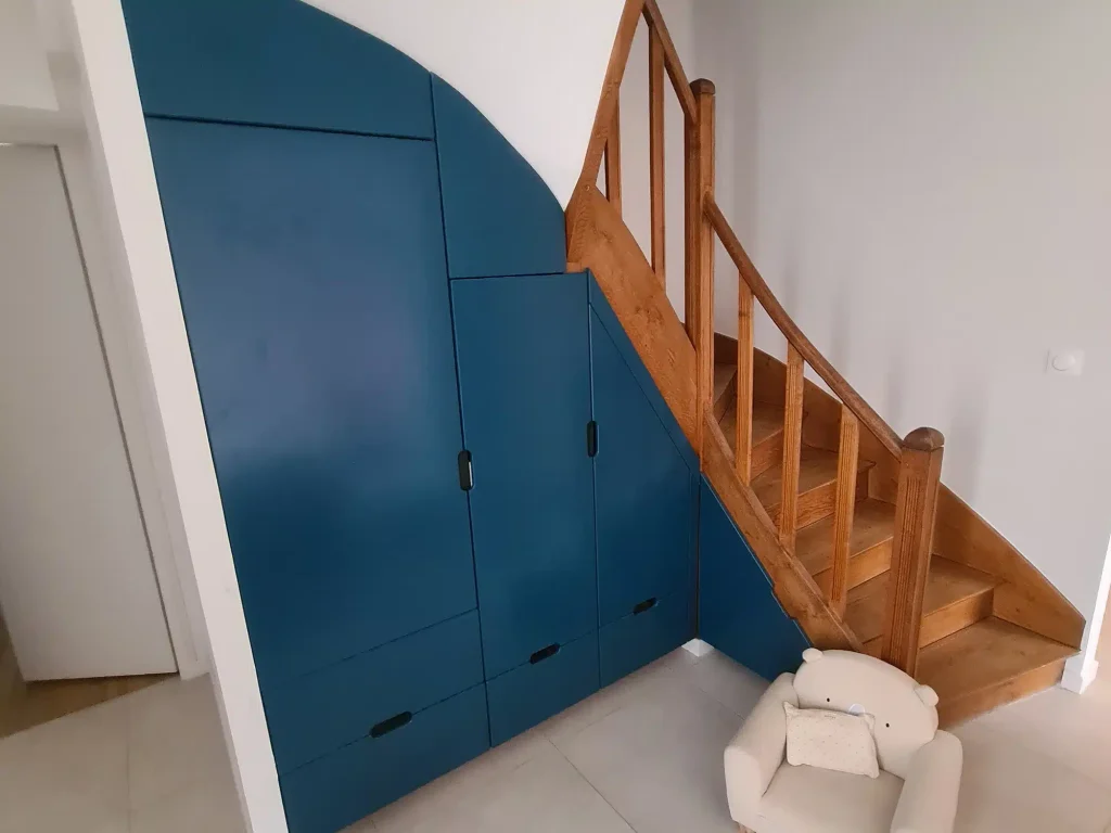 Mans meuble sur mesure, architecture d'intérieur décoration d'entrée