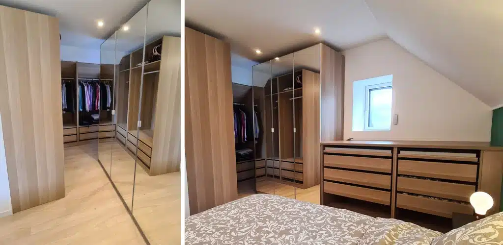 Création et aménagement chambres parents dressing